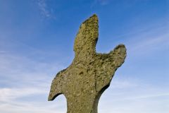 The east face of the cross head