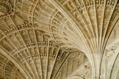 Detail of the fan vaulting