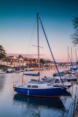 Boats on Kingsbridge estuary