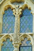 Mullioned window