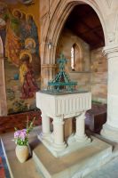 Kirby Grindalythe, St Andrew's Church, Font