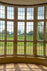 Kirby Hall, Library window
