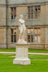 Kirby Hall, West Garden statue