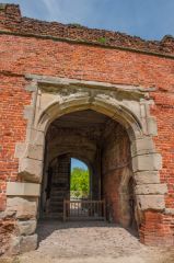 The gatehouse archway