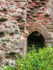 Doorway arch in the castle tower