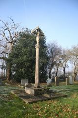 Kirkstead, Churchyard cross, St Leonards Chapel (c) Richard Croft