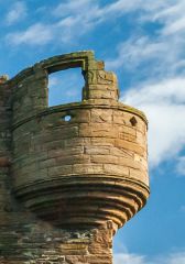 Earl's Palace, Kirkwall, A corner turreet