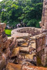 Earl's Palace, Kirkwall, The wall walk and corner turret