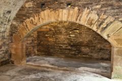Earl's Palace, Kirkwall, A kitchen fireplace