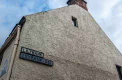 The gable end of the Birthplace cottage