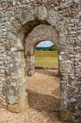 Doorway arches in the church