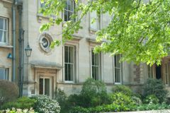 Lamport Hall, The side of the house