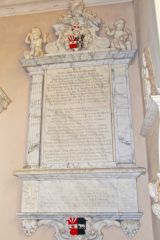 Elizabeth Isham memorial (d. 1713)