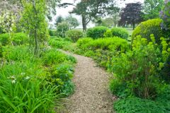 Lamport Hall, An informal garden path