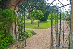 Lamport Hall, Wrought iron garden gates