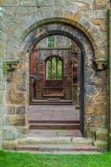 Doorway to the presbytery