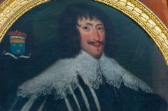 Family portrait in the entrance hall