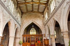Lapworth, St Mary's Church, Nave view