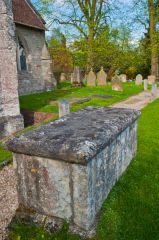 Lapworth, St Mary's Church, Catesby table tomb