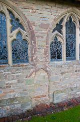 Lapworth, St Mary's Church, 13th century priest's door
