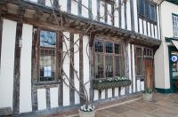 Timber framed shop