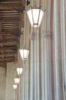 Lavenham, St Peter and St Paul's Church, South aisle Perpendicular columns
