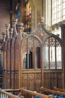 Lavenham, St Peter and St Paul's Church, Spourne parclose screen
