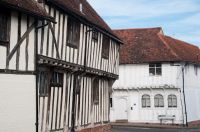Timber framed buildings on Lady Street