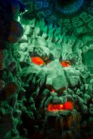 Leeds Castle, A grotesque figure in The Grotto