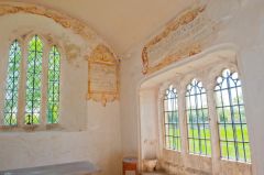 South and east windows