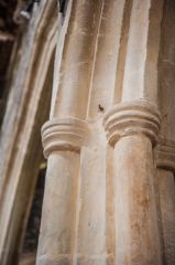Leigh on Mendip, St Giles Church, Slender 15th century nave arcades