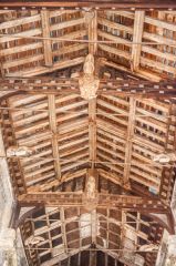 Leigh on Mendip, St Giles Church, 15th century nave roof