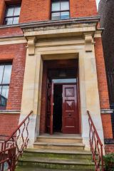 The main entrance to Leighton House