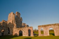 The abbey cloisters