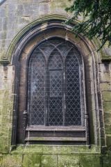 The east chapel window