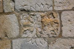 Medieval pilgrim grafitti