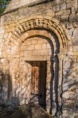 The Romanesque west doorway