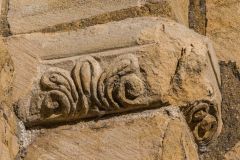 The northern carved capital of the west door