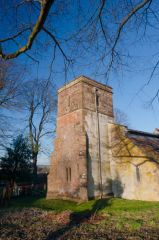 The 13th century west tower