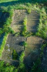 Late 17th century grave slabs