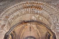 Norman carving, chancel arch