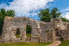 Lewes Priory ruins