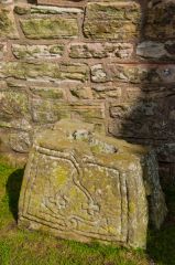 A medieval cross base