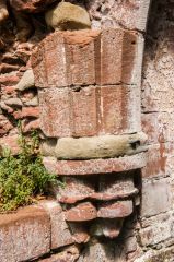 Remains of vaulting stonework
