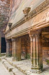 Fireplace in the great hall