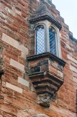 The south porch oriel window
