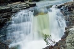 Mar Lodge Estate, A waterfall at Linn o' Quoich