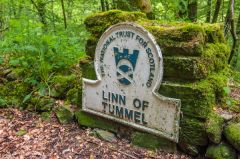 National Trust for Scotland signpost