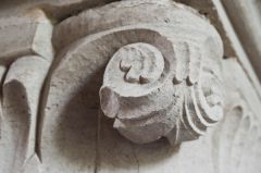 Ball-head decorative carving