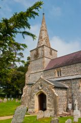 West tower and steeple